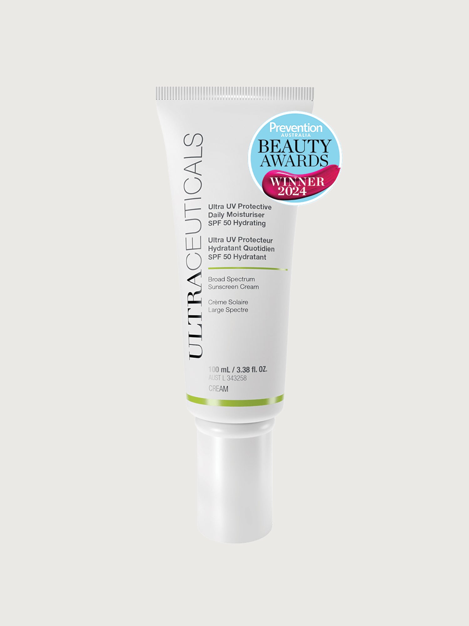 Ultra UV Protective Daily Moisturiser SPF 50 Hydrating