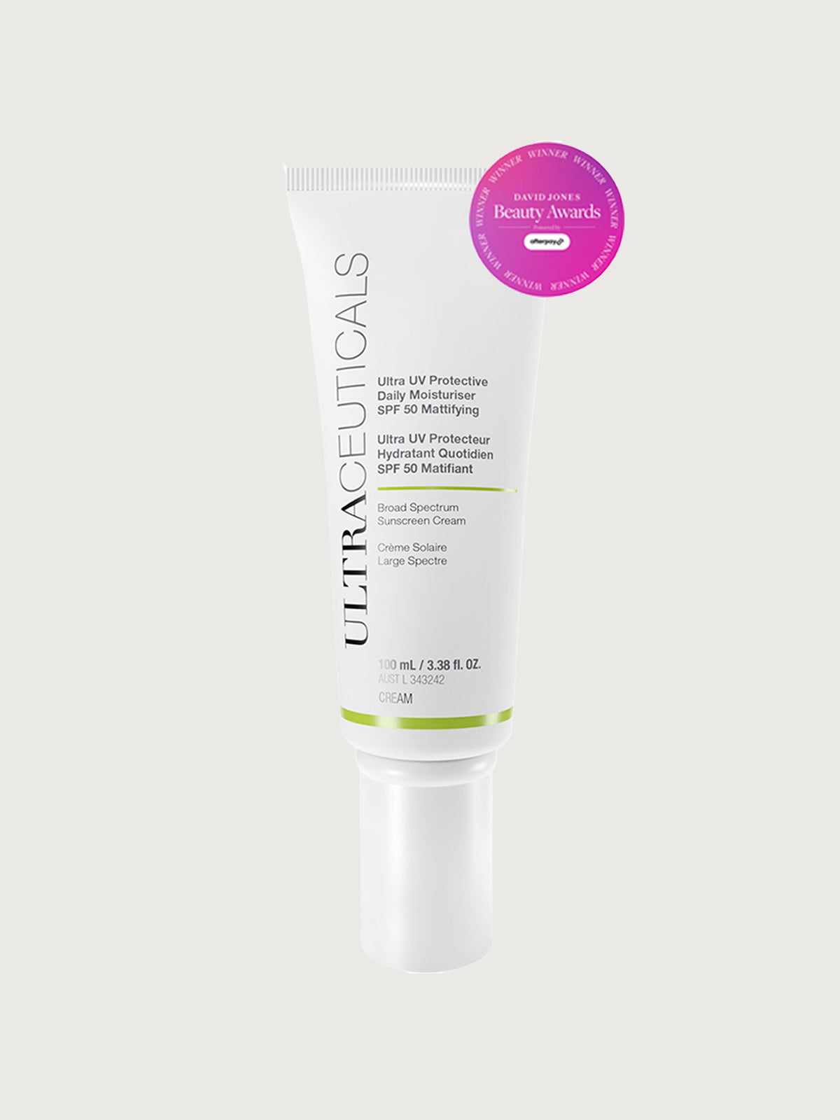 Ultra UV Protective Daily Moisturiser SPF 50 Mattifying