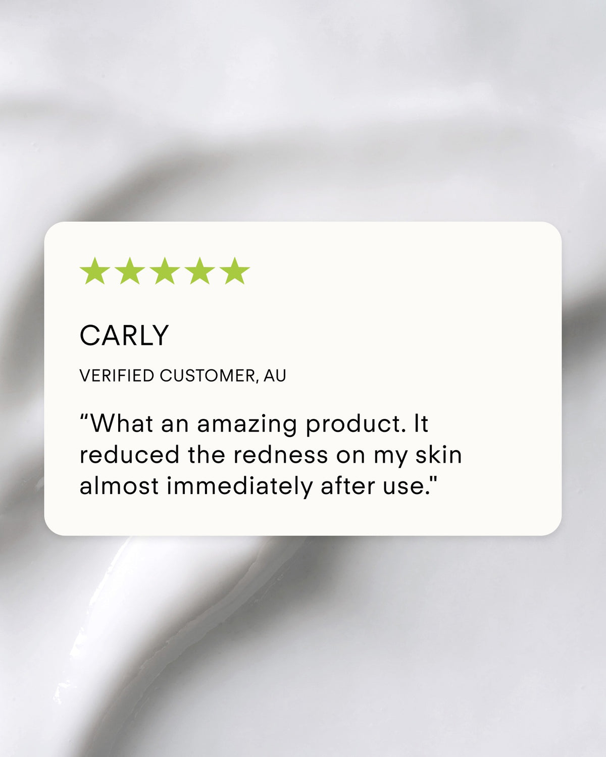Calm Holiday Gift Set customer testimonial