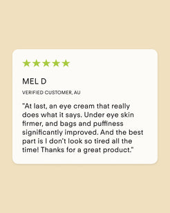 Firm Holiday Gift Set customer testimonial