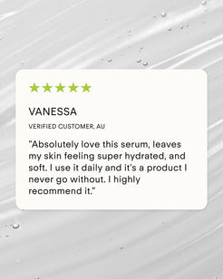 Hydrate Holiday Gift Set customer testimonial